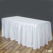 White table skirt White table skirt