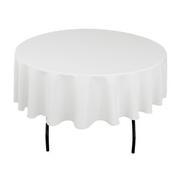 Round table linen 90 inch - white Round table linen 90 inch - white