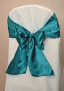Chair covers w/ sash Chair covers w/ sash